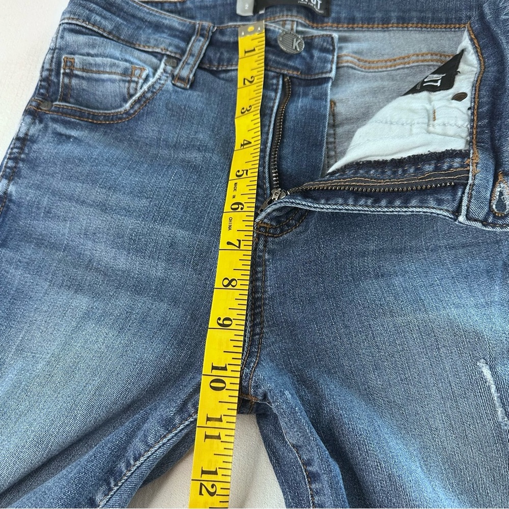 Kut from the Kloth MIA Fab Ab Toothpick Skinny High Rise Size 2 Stretch - Picture 10 of 11